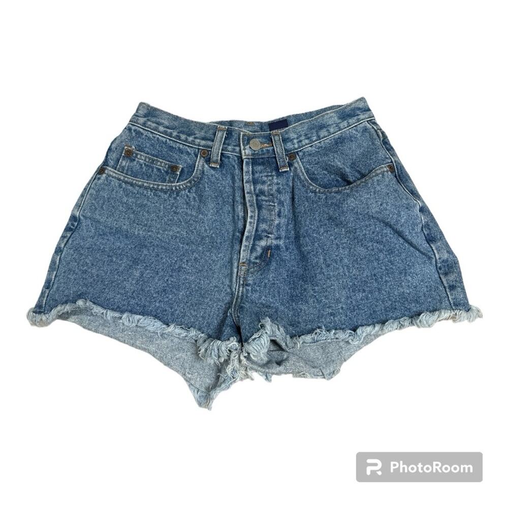 Gap Women’s Jean Short Raw Hem Blue Size 6
